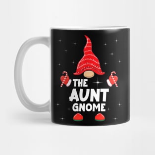 The Aunt Gnome Matching Family Christmas Pajama Mug